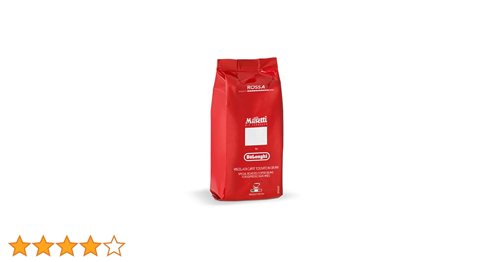 【新品未開封】デロンギ/ムセッティコーヒー豆6袋 楽天市場】ムセッティ デカフェ（DECAFFEINATED) コーヒー豆
